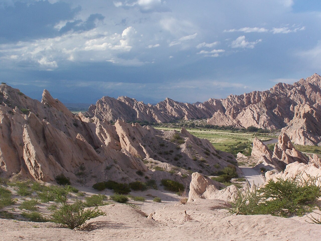 Quebrada de las Flechas: Ruta 40 z Cafayate do Cachi