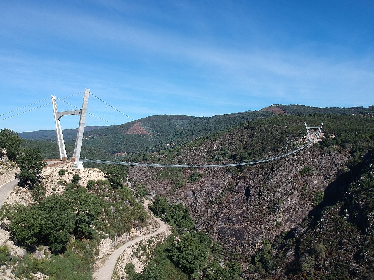 Arouca: most 516, kładki nad Paivą i Serra da Freita